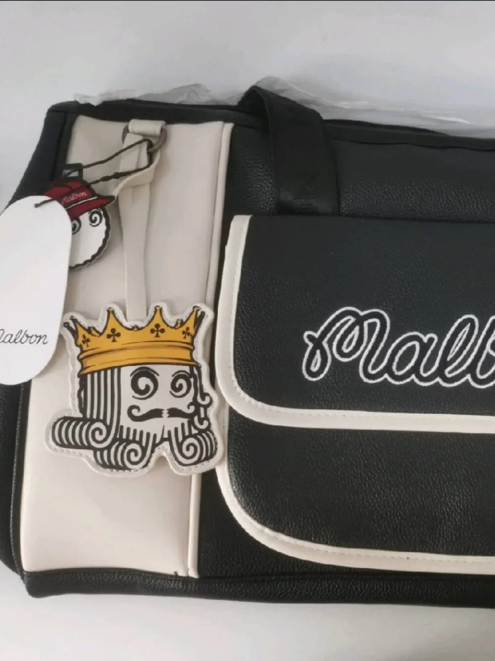 Malbon Golf Golf Garment Bag Travel Boston Duffle Bag